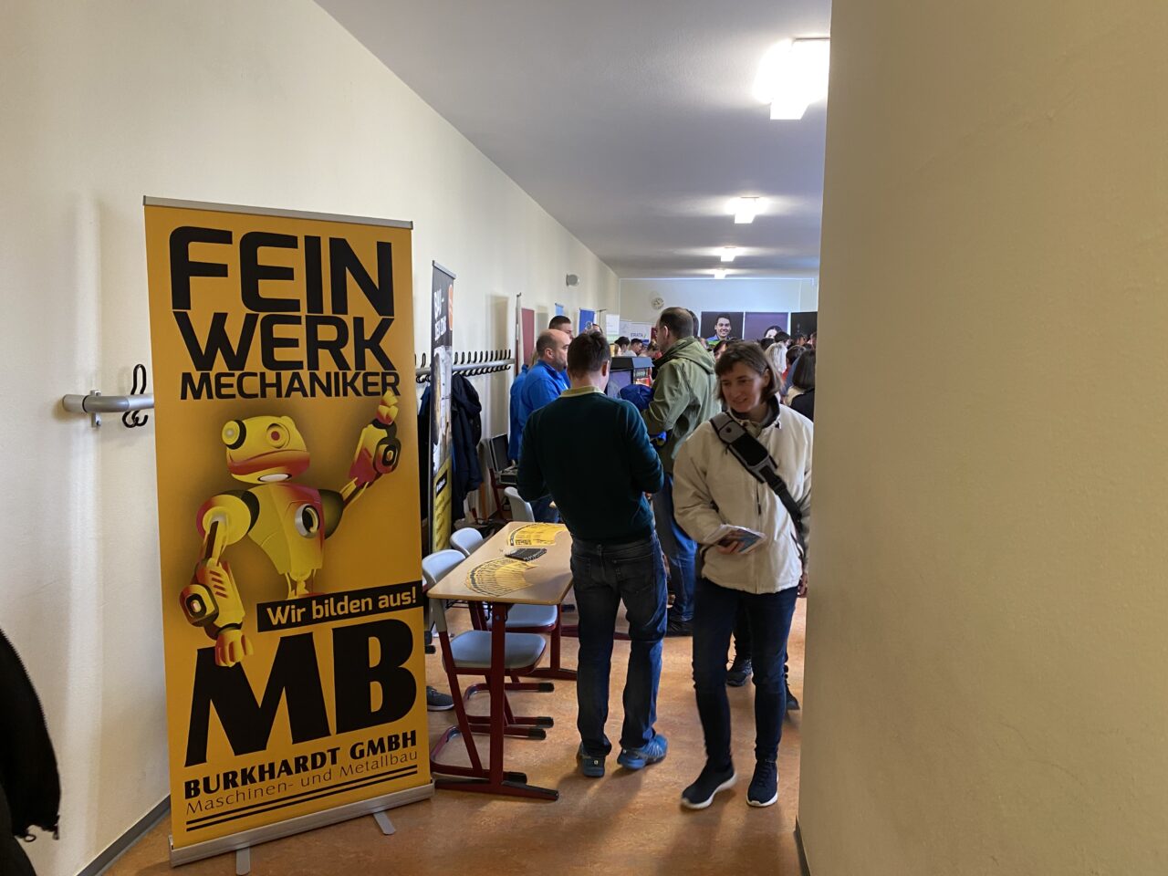 Unser Stand auf der Berufsmesse Zeulenroda